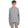 thumbnail image 1 of The Jerzees Youth 5.6 oz. DRI-POWERÃ‚Â® ACTIVE Long-Sleeve T-Shirt - ATHLETIC HEATHER - XL, 1 of 4