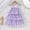 F-84Purple, variant on ZHOGXU Toddler Baby Girls Dress Sleeveless Spaghetti Strap Solid Color Mesh Layered Comfortable Fashion Summer Dresses For Casual Daily Wear,Green,12-18 Months