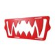 thumbnail image 1 of Conjunto de reemplazo de rejilla central delantera Rojo, 1 of 9
