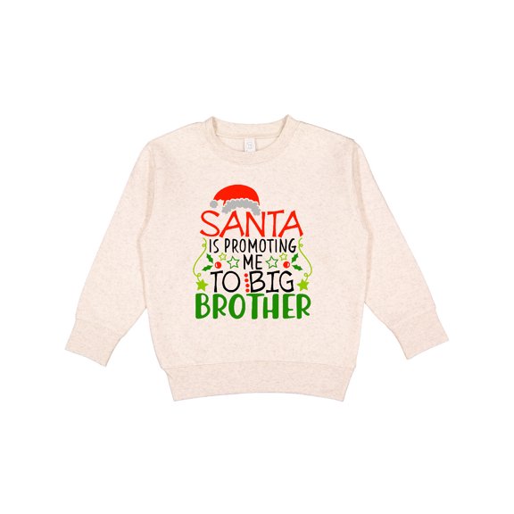 Inktastic Santa Brother Christmas Holiday Toddler Sweatshirt