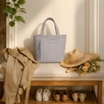 thumbnail image 4 of Gumesh Women Corduroy Tote Bag, Large Shoulder Hobo Bags Casual Handbags Big Capacity Shopping Work Bag, 4 of 7