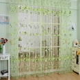 thumbnail image 2 of CUTELOVE Fashion Window Door Scarf Drapes Tulip Sheer Curtain Beads Tassel Valances, 2 of 5