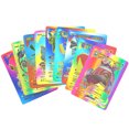 thumbnail image 4 of Tarjetas coloridas de lámina dorada de Pokémon, 55 piezas, Pikachu, Charizard, Arceus, Diamante arcoíris, inglés, francés, español, alemán, VMAX, GX, VSTAR, 4 of 4
