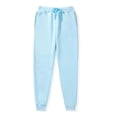 thumbnail image 2 of 17 Color Otoño Nuevos Hombres / mujeres Joggers Marca Pantalones masculinos Pantalones casuales Pantalones de chándal Jogger Casual Fitness Workout Sweatpantsnavy blueAsia XXL 75-85 KG, 2 of 3