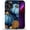 Blue Halloween Pumpkin Citrus, variant on Case for iPhone 17, Drop Protection Hybrid 2-Layer Hard Phone Cover-Ghost Flower Vine Bookshelf