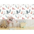 thumbnail image 3 of MuralsPrint Dongu Flamingos Removable Wallpaper - 24'' inch x 10'ft, 3 of 3