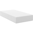 thumbnail image 3 of Yaheetech 12-Inch Twin Gel-Infused Memory Foam Mattress with Green Tea Scent, White, 3 of 7