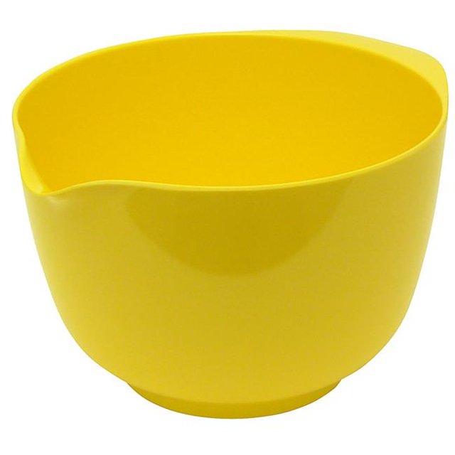 3 litre Melamine Mixing Bowl - Butter Yellow, Pack of 6