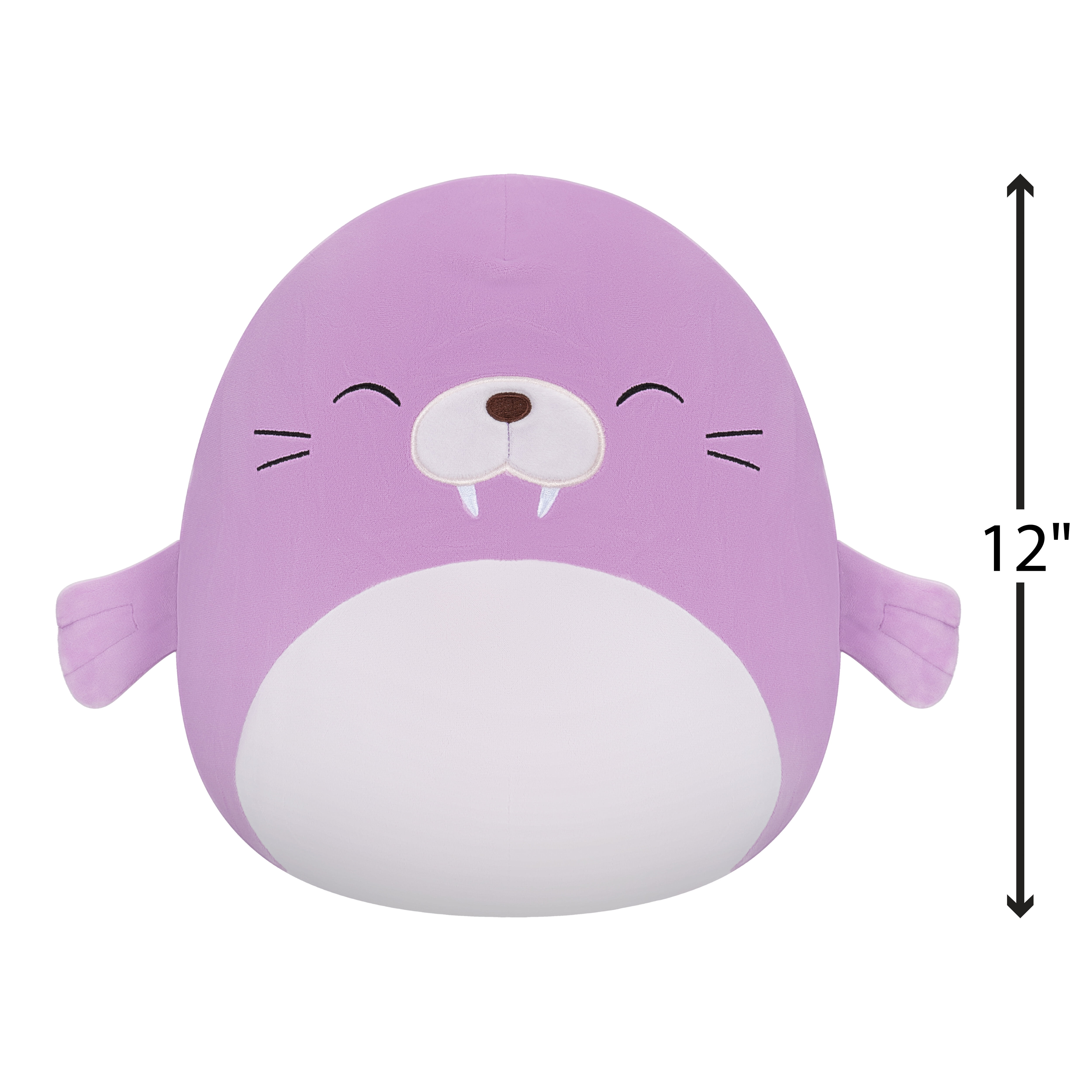 (2 pack) Squishmallows Official 12 inch Winnie the Purple Walrus - Child's Ultra Soft Stuffed Plush Toy