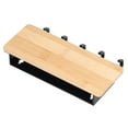 thumbnail image 2 of Key Holder, Bamboo Key Hook Key Hanger Wall Mounted Modern Durable Easy To Install  For Living Room For Office For Home Bamboo Color,Brown,Black, 2 of 8