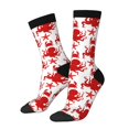 thumbnail image 1 of Fotbe Octopus Calcetas Largas con Estampado para Hombre y Mujer – Calcetas de Compresión Transpirables y Elásticas, Viajar y Uso Diario Talla 5-11, 1 of 6