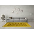 thumbnail image 3 of Ahgly Company Indoor Rectangle Oriental Yellow Traditional Area Rugs, 8' x 10', 3 of 4