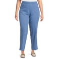 thumbnail image 7 of JMS Just My Size by Hanes Women's Plus Size 2 Pocket Pull On Pants, Single and 2 Pack, 7 of 7