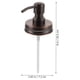 thumbnail image 2 of unbranded 2Ud Bombas Dispensadoras Para Jabón Y Loción Con De Inoxidable Color Café Para Cocina, 2 of 7