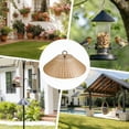 thumbnail image 6 of Zznnkj Dome Roof for Bird Feeders, Clear Plastic Weatherproof Replacement Bird Feeder Cover for Outdoor Garden Bird Feeder Accessory, 6 of 6