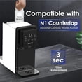 thumbnail image 3 of Waterdrop N1 Countertop Reverse Osmosis System, 4-Stage Countertop Water Filtration System, Countertop RO Water Filter System, BPA Free, No Installation Required, 3 of 9