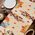 thumbnail image 2 of Fall Thanksgiving Table Runner, Autumn Thanksgiving Kitchen Dining Table Decoration for Home Party Decor 13x48 Inches, 2 of 9