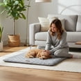 thumbnail image 4 of Hometravel Hometravel Extra Large Dog Bed, Washable Pet Mattress with Cushion, Warm Cozy Sleeping Pad for Large Dogs, Comfortable Indoor Pet Bed, 4 of 6