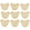 11X13mm, variant on 20Pcs Bear Shape Wooden Charms 2 Holes Sewing Buttons for DIY Hand-made Accessories Cloth Decorations 13x11mm/16x18mm/20x25mm