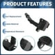 thumbnail image 4 of Bobina de Encendido Unique Bargains Paquete de Bobina de Encendido No.A2649061200 para Mercedes-Benz A220 2019 1 Pc, 4 of 7