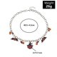 thumbnail image 4 of Collar con colgante de calabaza JAMW Metal Cristal Sencillez, 4 of 5