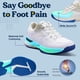 thumbnail image 5 of FitVille-zapatos de tenis para mujer, zapatillas de entrenamiento profesional, resistentes, antideslizantes, absorbentes de sudor para pies hinchados, soporte para arco, 5 of 5