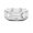 White Gold, variant on Baguette Cut Moissanite Diamond Multi Layer Orbit Eternity Ring - Protective High Polish Channel Setting - 18k Rose Gold Over 925 Sterling Silver