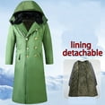 thumbnail image 2 of Heavy Duty Long Winter Coat Extreme Cold Weather Insulated Work Jacket Windproof Thermal Outerwear For Harsh Conditions, 2 of 3
