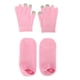 thumbnail image 1 of Guantes y Calcetines de Spa Hidratantes Ticfox Gel Rosa, 1 of 12