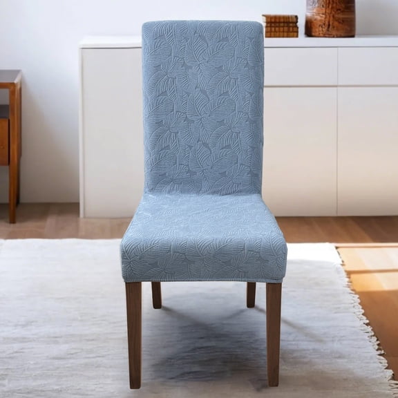 4-Piece Stretch Dining Chair Covers, Washable and Removable Fabric Protective Covers, Suitable for Kitchens, Dining Rooms, Offices, Party Decorations