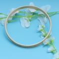 thumbnail image 5 of OUNONA Embroidery Hoop Set for Crafts and Decorations Beige Plastic Round Frame 13.1cm, 5 of 6