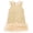 YELLOW/1, variant on Girls Dresses Summer Outfits Toddler Ribbon Bow Sleeveless Shift Glitter Birthday Party Tulle Trim Ruffle Princess A-Line Kids Formal Champagne Dress 2-3T
