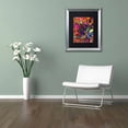 thumbnail image 3 of Trademark Fine Art "Fire In The Arcade" Canvas Art by Josh Byer, Black Matte, Silver Frame, 3 of 4