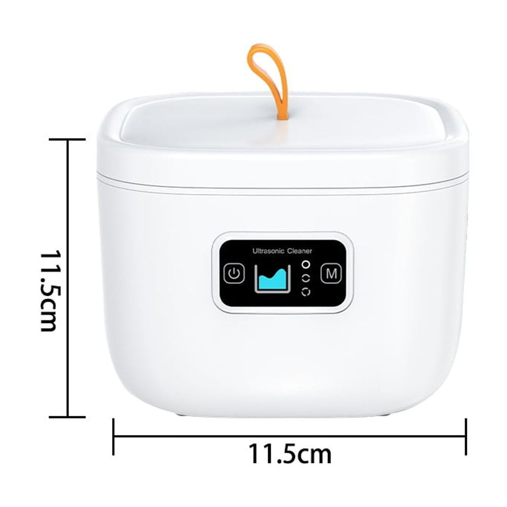 Ultrasonic Teeth Cleaner, 43kHz 255ML Ultrasonic Tooth Tray Cleaner, Ultrasonic Cleaner for Tooth Trays, Dental Guards, Flossing, Whitening Trays, Toothbrush Heads,...