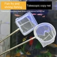 thumbnail image 3 of Telescopic Fishing Net Flexible Long Handle Fish Mesh for Aquarium and Home Use, 3 of 8