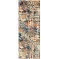 thumbnail image 2 of Mark&Day Washable Area Rugs, 2x7 Vera Cruz Modern Navy Runner Area Rug (2'7" x 7'3"), 2 of 2
