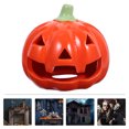 thumbnail image 3 of Pumpkin Candle Holder Halloween Candlestick Tea Light Candle Holder Party Decor, 3 of 8