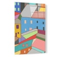 thumbnail image 2 of Epic Art 'Rooftops in Color I' by Nikki Galapon, Acrylic Glass Wall Art, 16"x24", 2 of 3