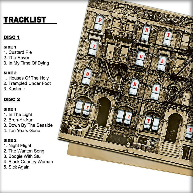 led zeppelin physical graffiti album cover