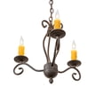 thumbnail image 2 of Meyda Tiffany 148750 Sienna 3 Light 18" Wide Taper Candle Multi Light Pendant, 2 of 6