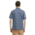 thumbnail image 2 of DTWOOO Men's Golf Shirts Short Sleeve Print Performance Moisture Wicking Dry Fit Golf Polo Shirts for Men, 2 of 8
