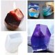 thumbnail image 4 of 8 piezas de molde de silicona, molde de fundición, molde de resina, joyería, moldes de resina epoxi con tazas medidoras y varillas, incluyendo esférico, cúbico, piramidal, diamante,, 4 of 5