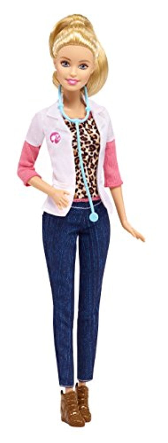 barbie careers pet vet doll and playset