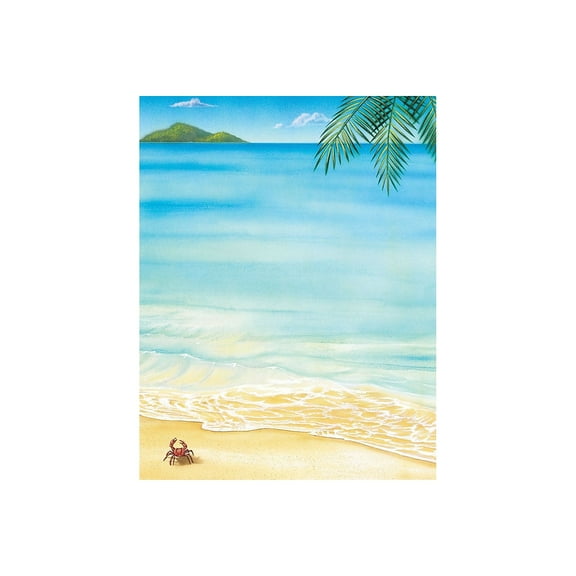 Great Papers! Tropical Letterhead, 80 Count, 8.5" x 11" (2014233)