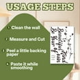 thumbnail image 4 of CCOCC Word Wall,Multi Scene Decor Wall Decals,Versatile Room Placement Room Wall Decor,Style5, 4 of 7