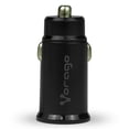 thumbnail image 1 of Cargador para auto VORAGO Carga Rapida USB USB-C Negro AU-305, 1 of 4