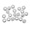 thumbnail image 1 of veasfak 20 Pcs Perles Rondes Européennes en Laiton Creux de 12 mm à Grand Trou, 1 of 9
