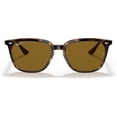 thumbnail image 2 of Ray Ban Polarized Brown Square Unisex Sunglasses RB4362 710/83 55, 2 of 7