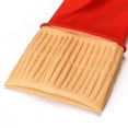 thumbnail image 4 of Reusable Waterproof Household Dishwashing Cleaning Rubber Gloves, Non-Slip Kitchen Glove,Heavy Duty Rubber Multipurpose Reusable Household Gloves for Washing Dishes and Cleaning Tasks,Red,14.96", 4 of 7