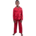 thumbnail image 1 of Ultra Game Nba - Pijama oficial para jóvenes, 2 piezas, súper suave, con botones, Chicago Bulls, tallas 8, 1 of 1